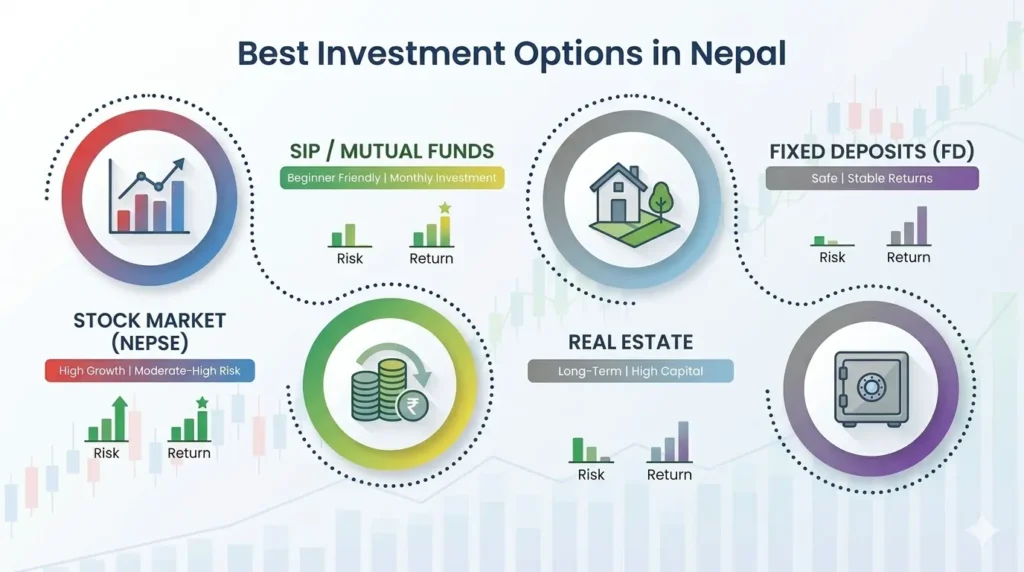 options of Investment in nepal