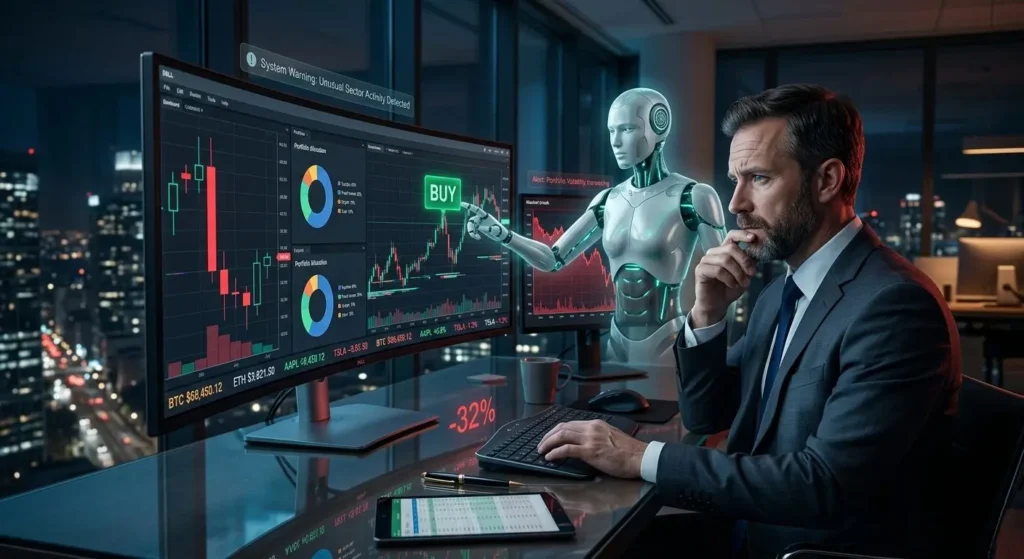 AI trading risk and reward are the two side of one coin 